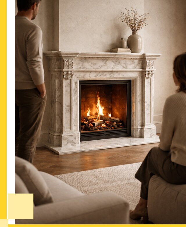 Мраморные камины под ключ в Прохладном от 270825 р. | ЭриданПрх