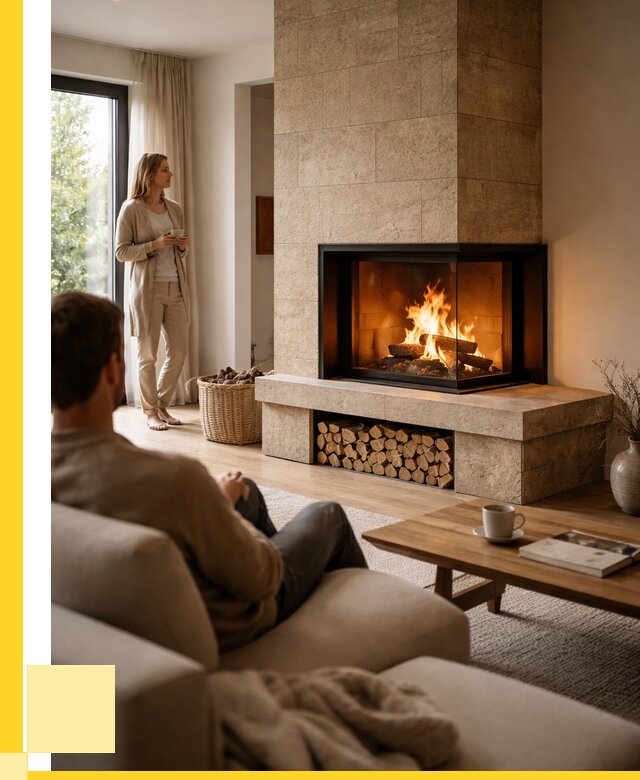 Угловые камины из кирпича установка в Прохладном от 162495 р. ЭриданПрх