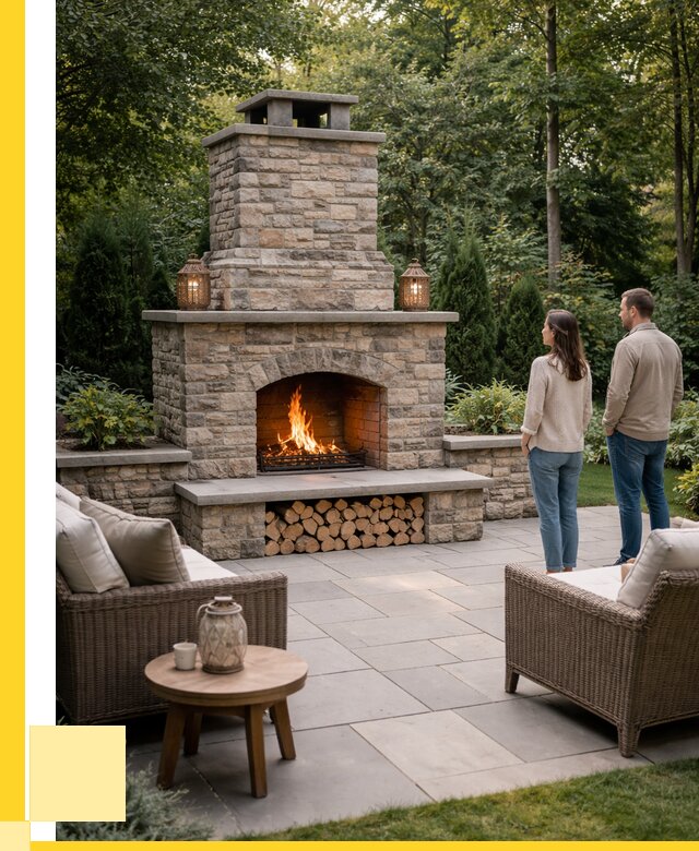 Уличные камины из кирпича в Прохладном от 162495 р. | ЭриданПрх