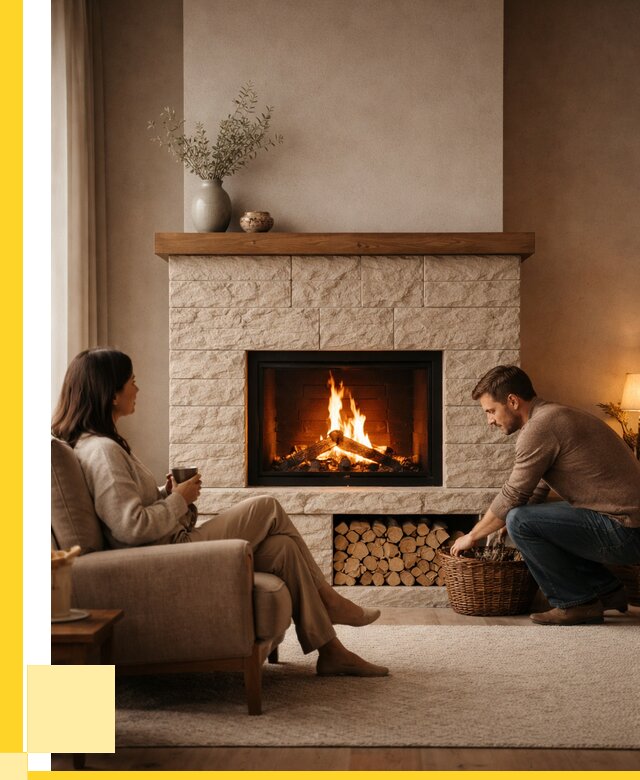 Камины для дома в Прохладном под ключ от 162495 р. | ЭриданПрх