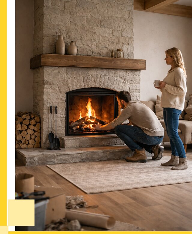 Камины для загородного дома в Прохладном от 379155 р., ЭриданПрх