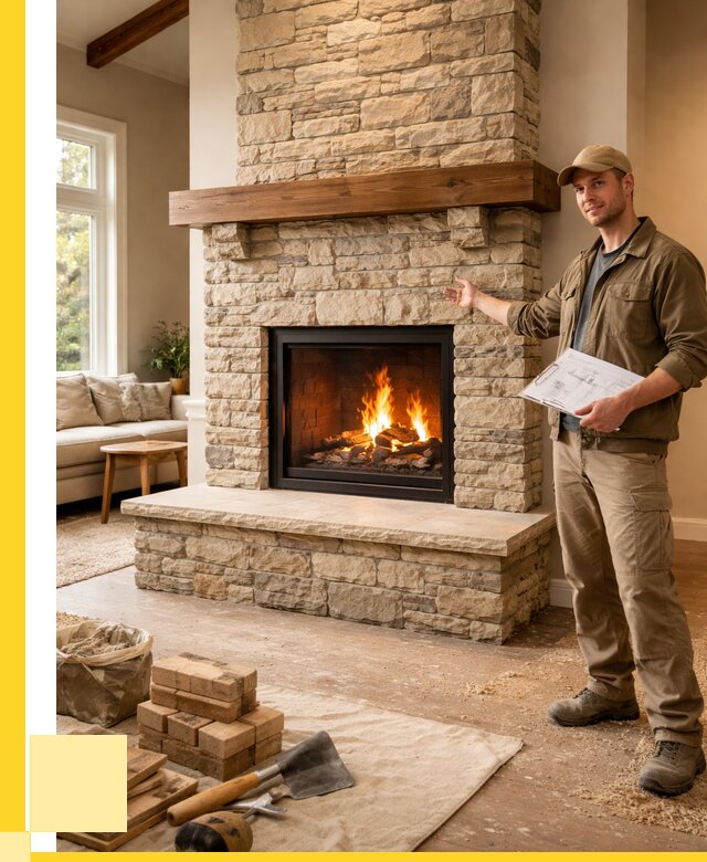 Камины под ключ в Прохладном от 194994 р. | ЭриданПрх — установка