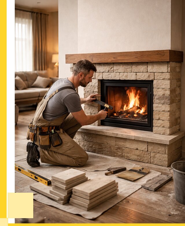 Строительство каминов в Прохладном от 162495 р., ЭриданПрх - под ключ