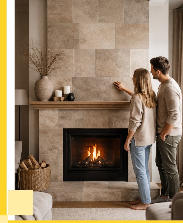 Облицовка каминов керамогранитом в Прохладном от 4875 р. | ЭриданПрх