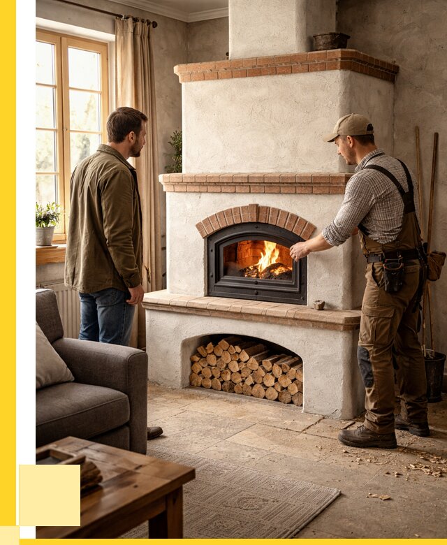 Печи камины в Прохладном: кирпичные, изразцовые от 64998 р. | ЭриданПрх