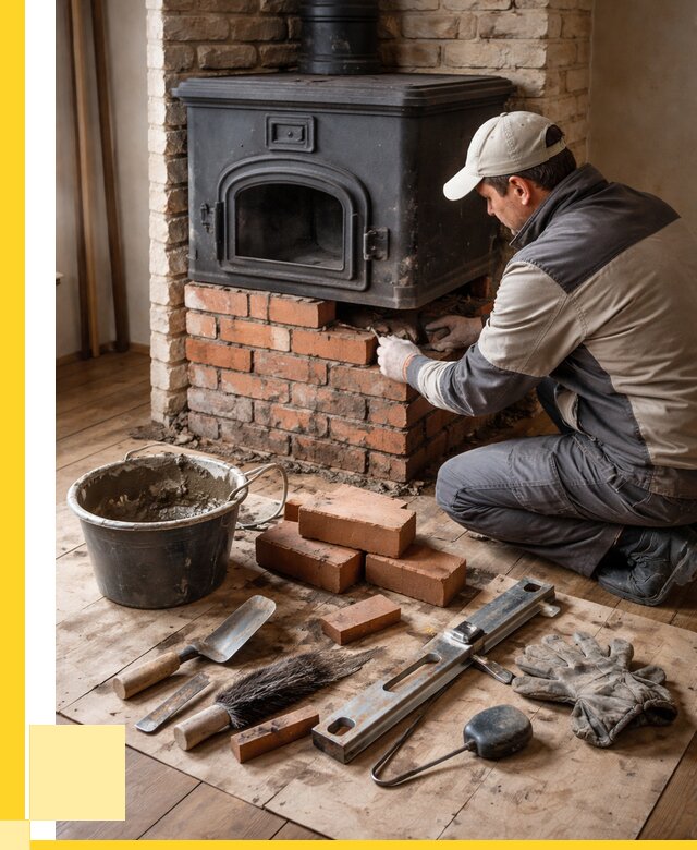 Ремонт печей в Прохладном от 13000 р., услуги печника ЭриданПрх