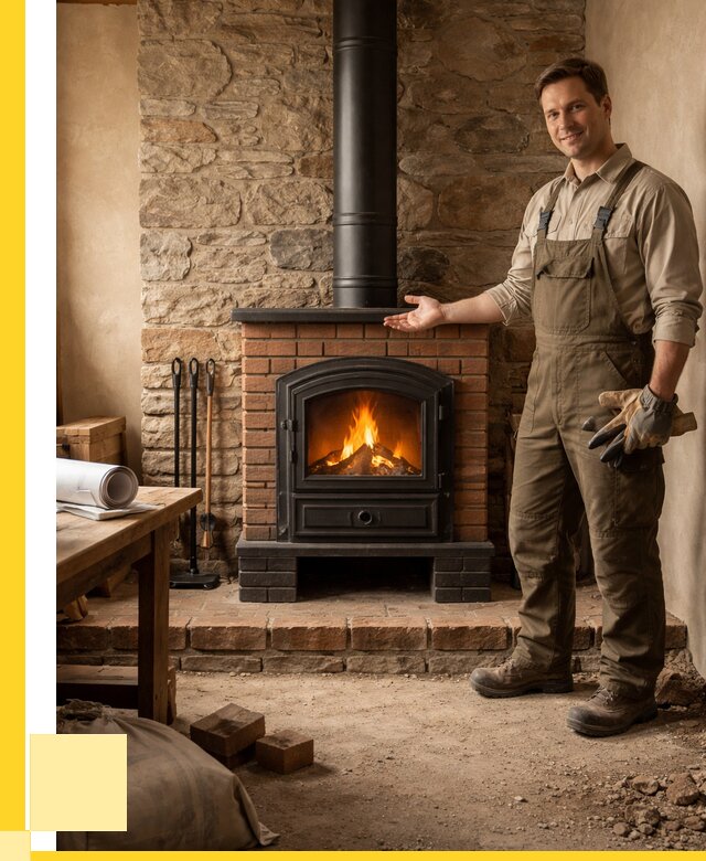 Печи отопительные из кирпича в Прохладном от 86664 р., ЭриданПрх