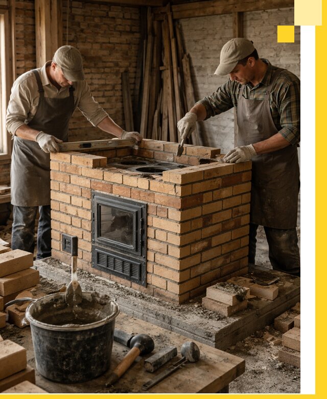 Изготовление и установка варочных печей под ключ в Прохладном