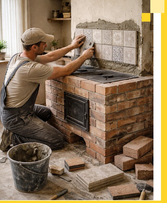 Печи с плитой на заказ монтаж гарантия и сервис в Прохладном