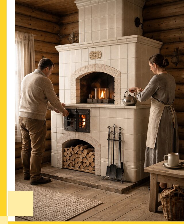 Русские печи в Прохладном: установка от 162495 р. ЭриданПрх