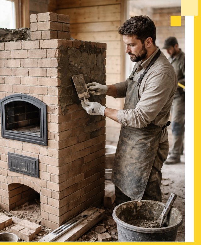 Изготовление и установка печей-шведок под ключ в Прохладном