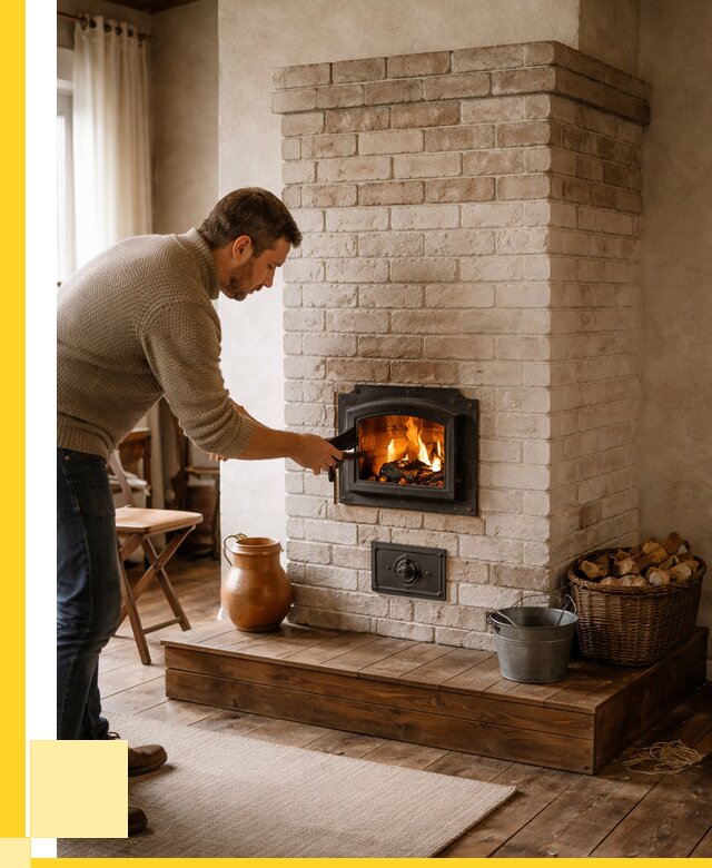 Печь голландка из кирпича в Прохладном от 92081 р. | ЭриданПрх