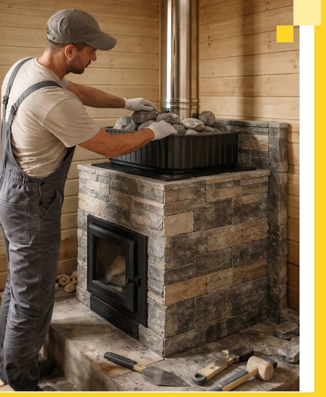 Печи для парной в Прохладном, производство, монтаж и обслуживание