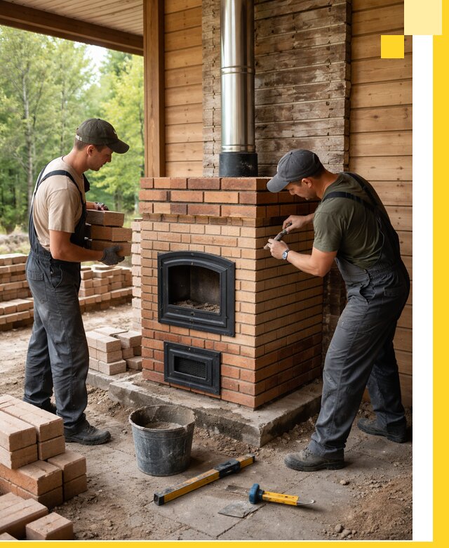 Производство и установка дачных печей под ключ в Прохладном