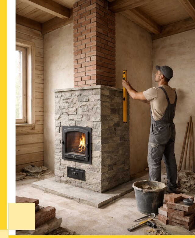 Печи и дымоходы под ключ в Прохладном от 48749 р., ЭриданПрх