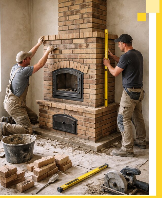 Продажа и установка печей и каминов для дома под ключ в Прохладном