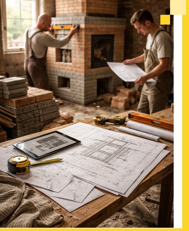 Проекты печей и каминов с индивидуальным дизайном в Прохладном