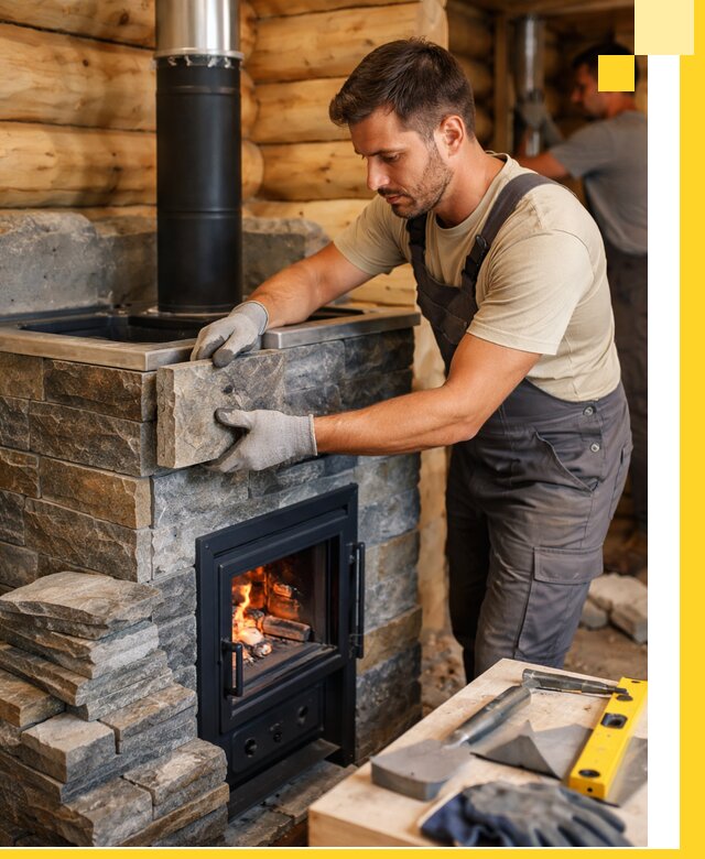 Печи для бани под ключ в Прохладном: изготовление и монтаж