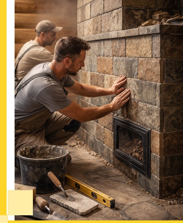 Облицовка банных печей в Прохладном под ключ от 13000 р. | ЭриданПрх