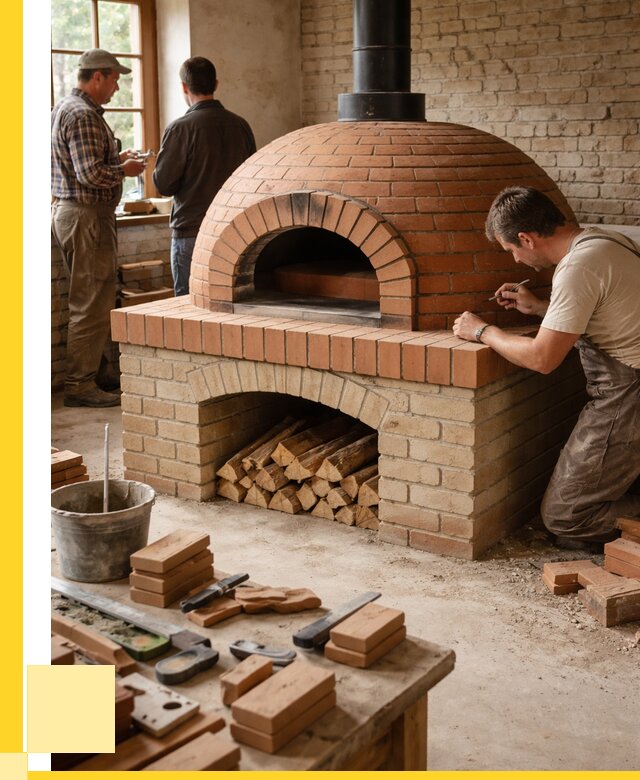 Помпейская печь дровяная для пиццы в Прохладном | ЭриданПрх от 216660 р.