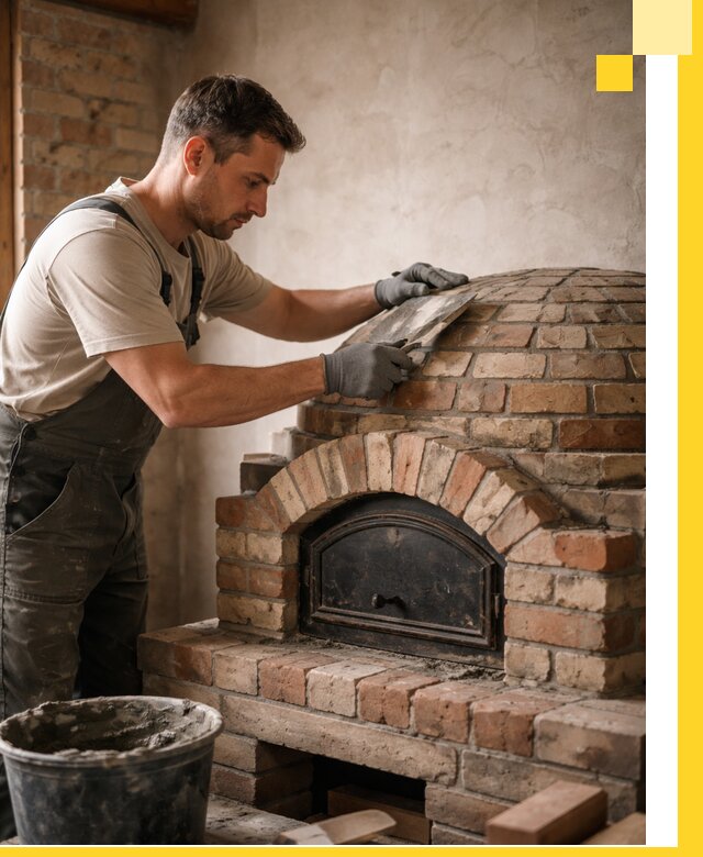 Изготовление и монтаж помпейских печей на заказ в Прохладном