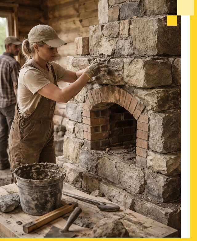 Каменные печи на заказ и монтаж в Прохладном, долговечные решения