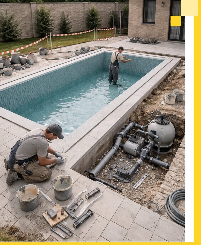 Строительство бассейнов под ключ в Прохладном: проекты и монтаж