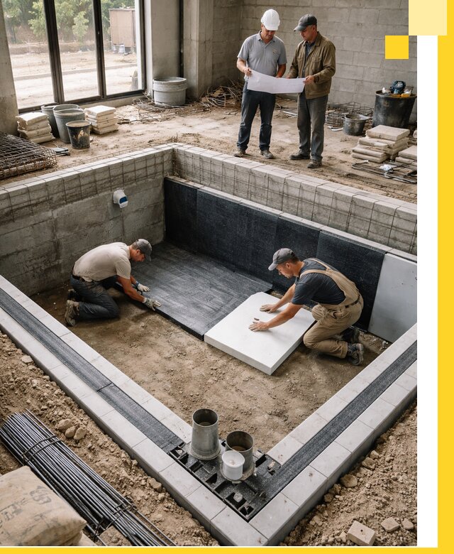 Проекты частных и общественных бассейнов под ключ в Прохладном