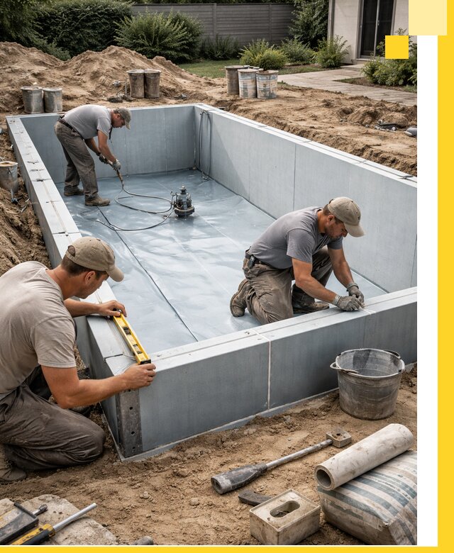 Профессиональный монтаж бассейнов под ключ в Прохладном с гарантией