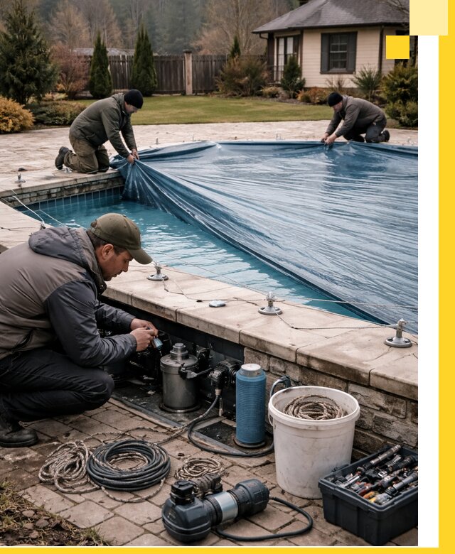 Консервация бассейнов в Прохладном: подготовка к длительному хранению