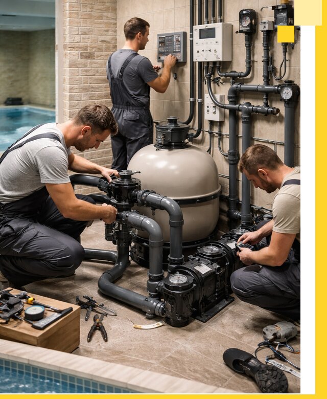 Комплексное оборудование для бассейнов под ключ в Прохладном