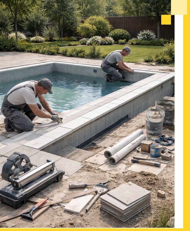 Строительство открытых бассейнов под ключ в Прохладном профессионально