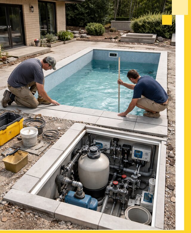 Строительство качественных домашних бассейнов под ключ в Прохладном