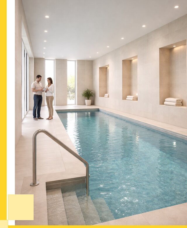 Бассейны в помещении под ключ в Прохладном от 1624950 р. | ЭриданПрх