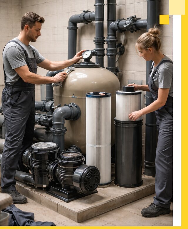 Фильтры и системы фильтрации для бассейнов в Прохладном