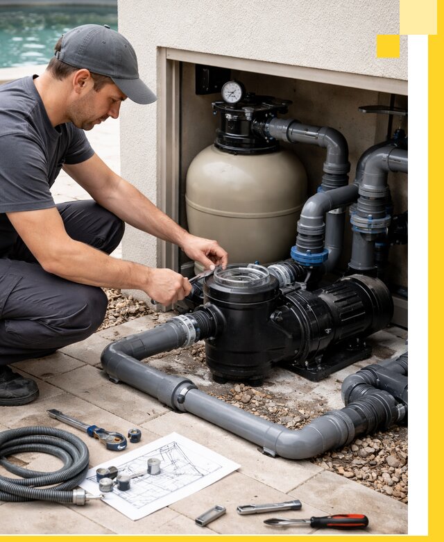 Поставка, монтаж и сервис насосов для бассейнов в Прохладном