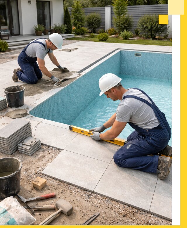 Строительство и монтаж плавательных бассейнов под ключ в Прохладном