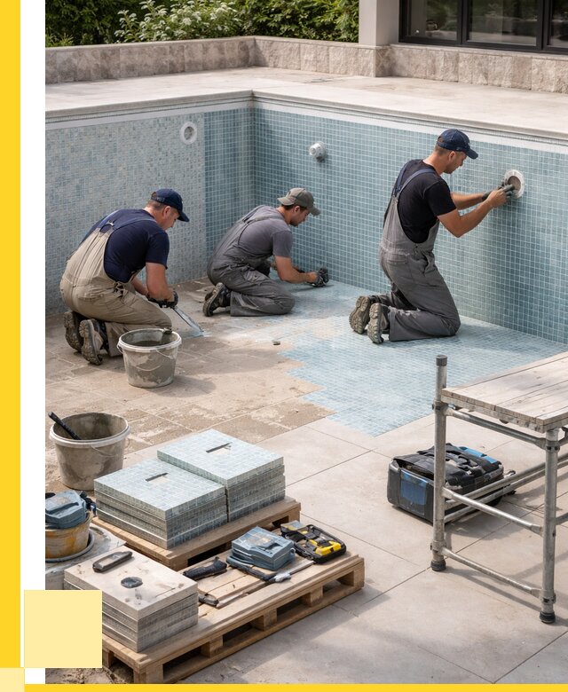 Реконструкция бассейнов под ключ в Прохладном от 379155 р. | ЭриданПрх