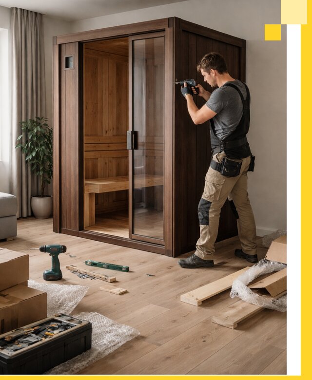 Установка и производство мини саун под ключ в Прохладном