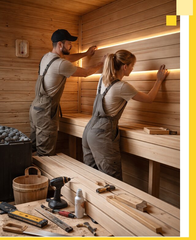 Дизайн саун и бань под ключ с индивидуальным проектом в Прохладном