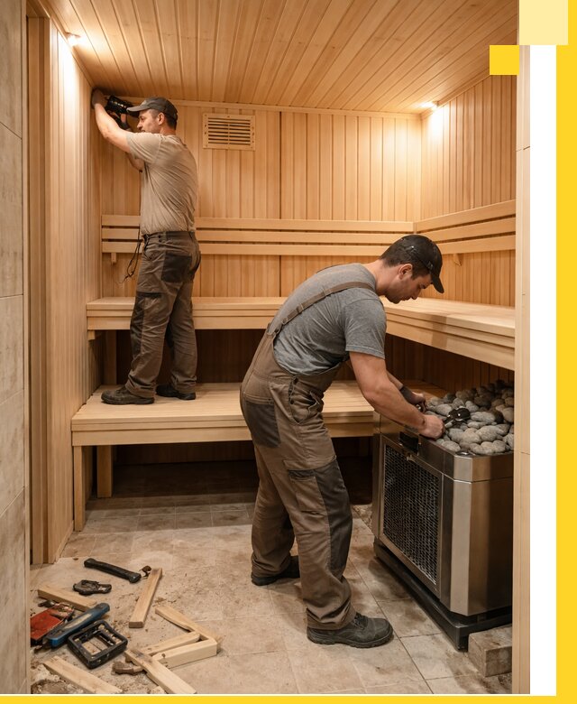 Купить сауну под ключ в Прохладном с монтажом и гарантией