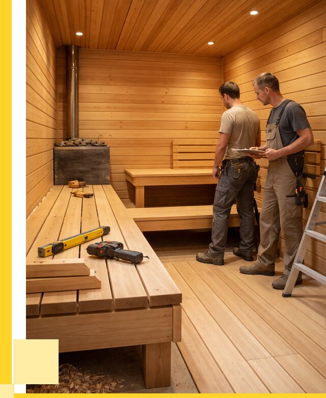 Отделка бань и саун в Прохладном по цене от 4875 р. | ЭриданПрх