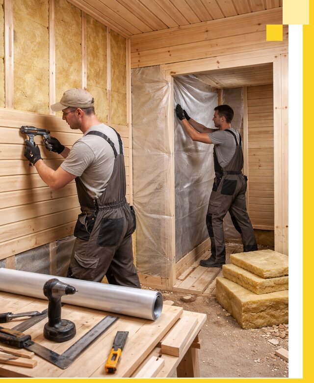 Бани под ключ в Прохладном с проектом и полным монтажом