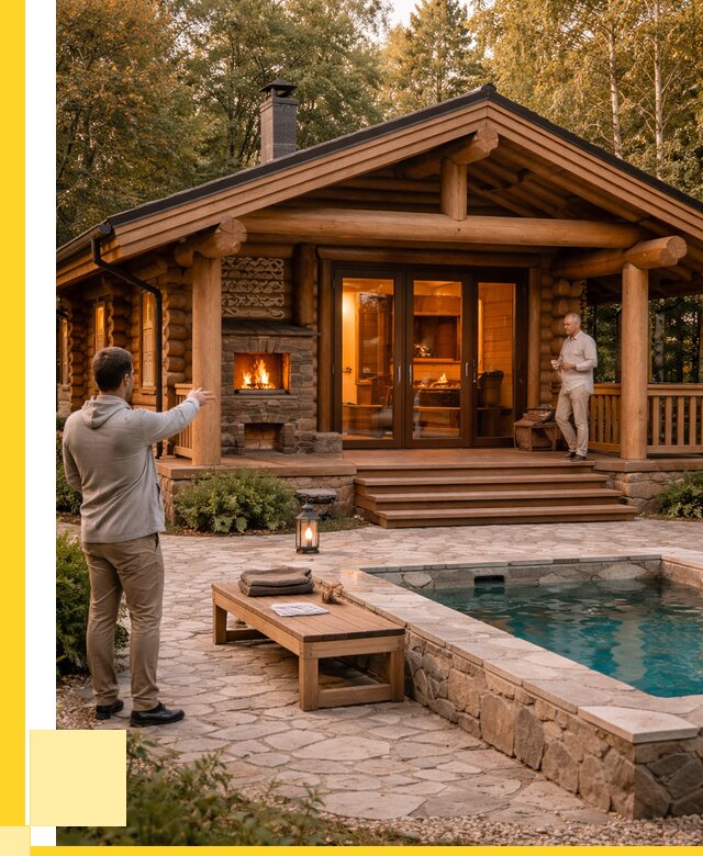 Проекты бань и хамам в Прохладном от 27083 р. | ЭриданПрх