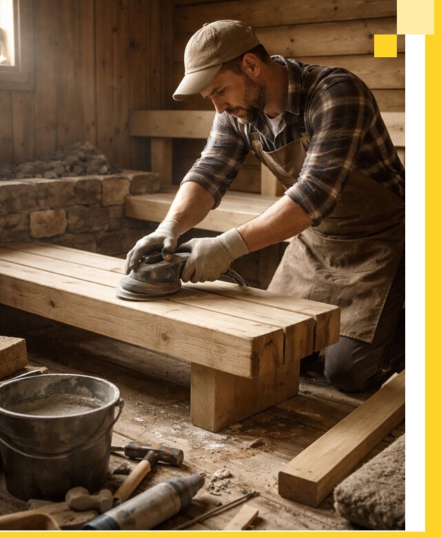 Ремонт бань под ключ в Прохладном с гарантией качества и сроков