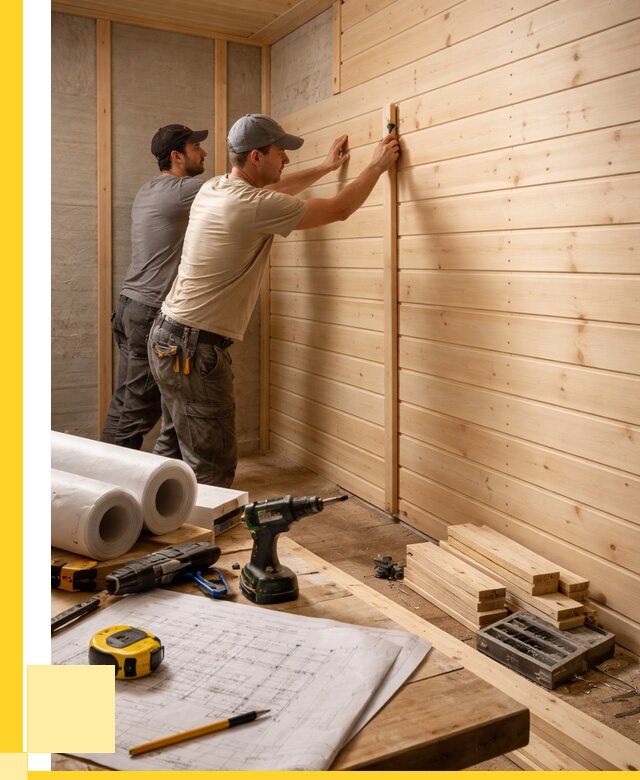 Обшивка бани вагонкой в Прохладном от 1300 р., ЭриданПрх