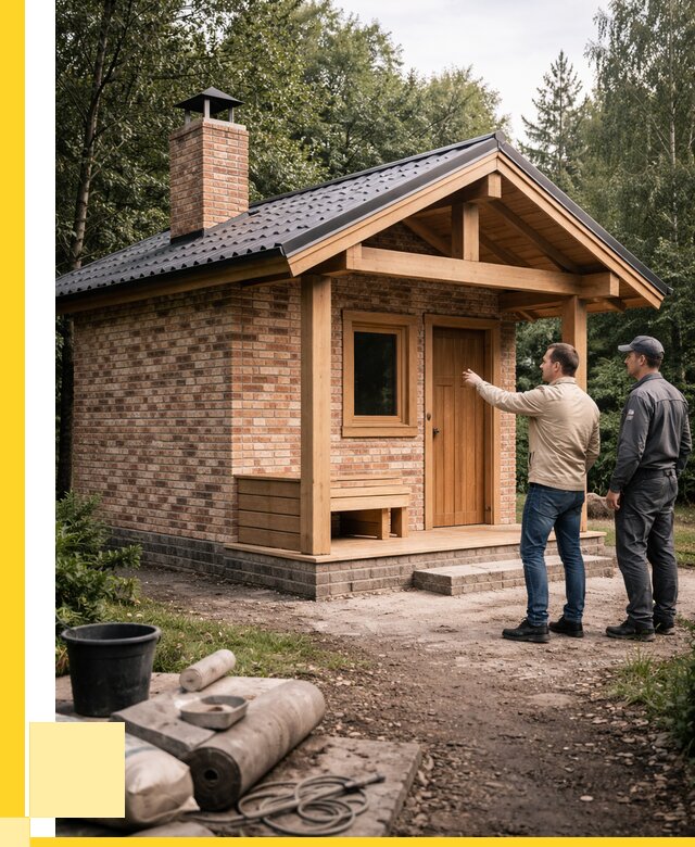 Кирпичные бани и печи в Прохладном от 379155 р. | ЭриданПрх