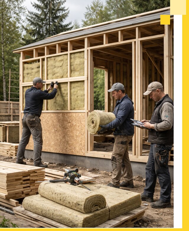 Проектирование и строительство каркасных бань в Прохладном под ключ