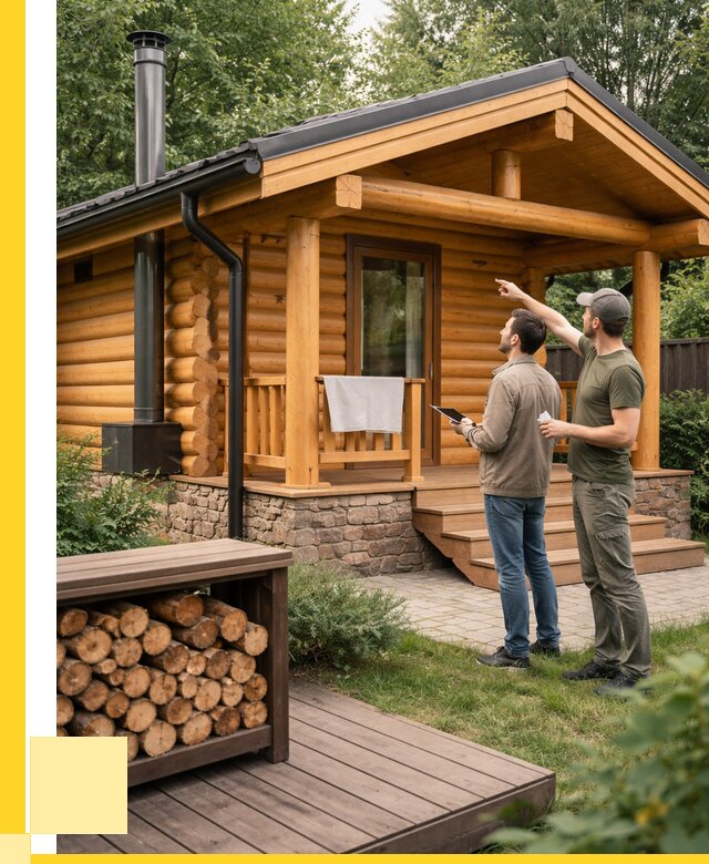 Бани для дачи под ключ в Прохладном от 270825 р. | ЭриданПрх