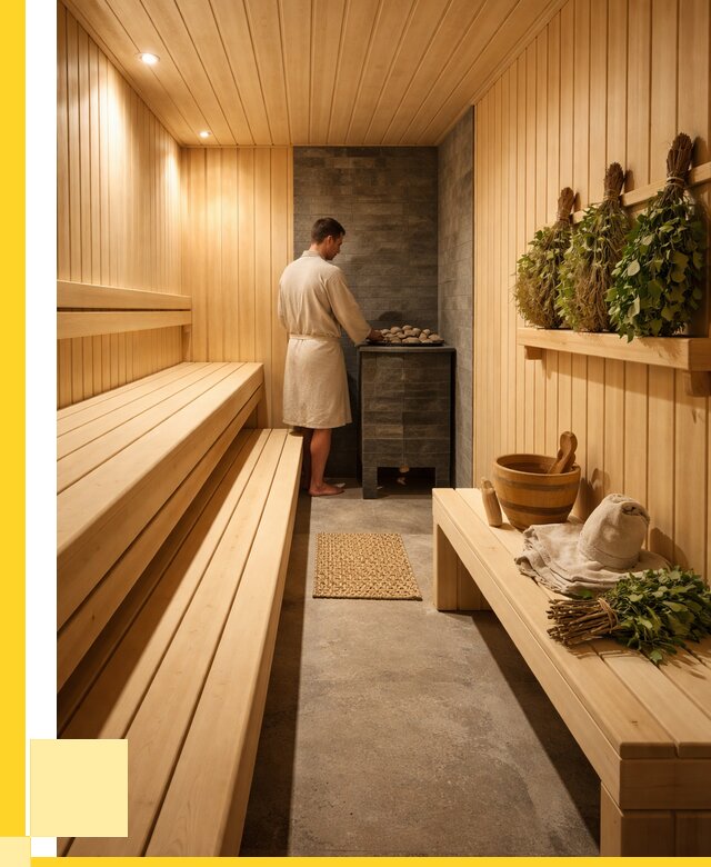 Отделка парной под ключ в Прохладном от 379155 р. | ЭриданПрх